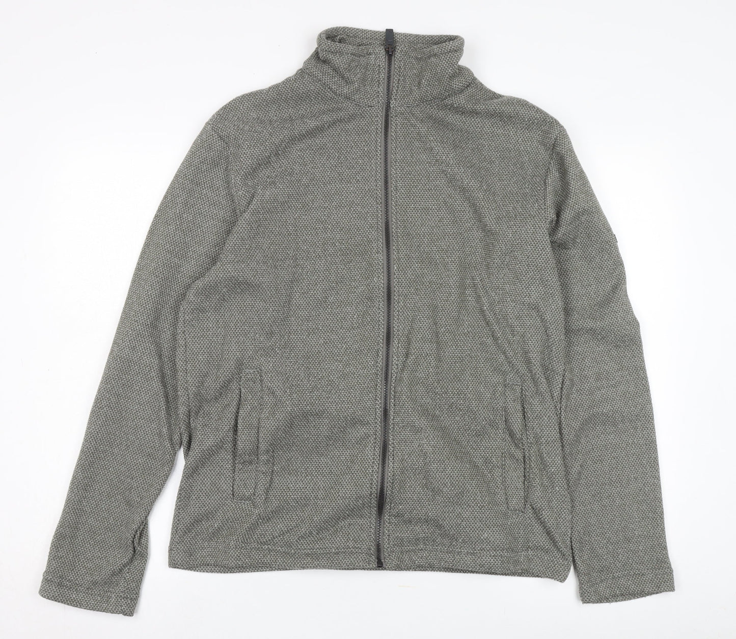 Regatta Unisex Grey Basic Jacket M Full Zip Casual