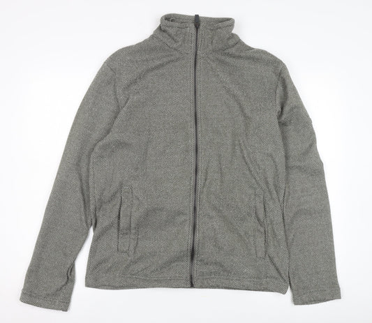Regatta Unisex Grey Basic Jacket M Full Zip Casual