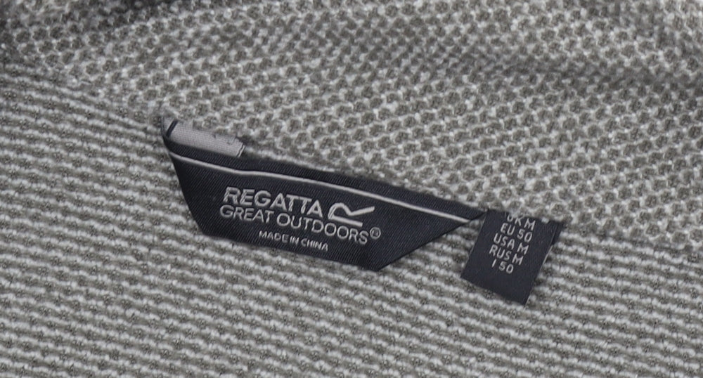 Regatta Unisex Grey Basic Jacket M Full Zip Casual