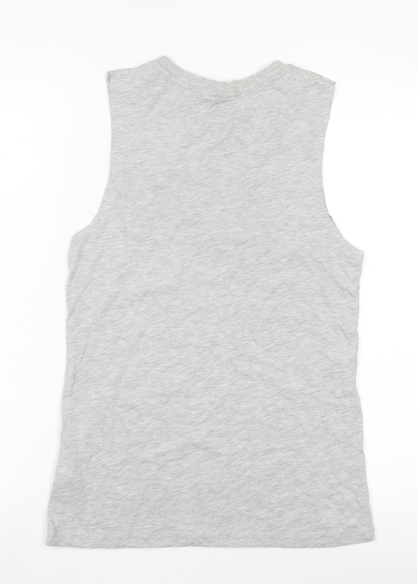 Atmosphere Grey Retro 7UP Sleeveless Tank Top Unisex UK 6