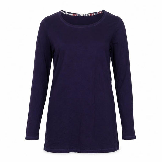 Walt Disney Women's Purple Long Sleeve T-Shirt Size 12