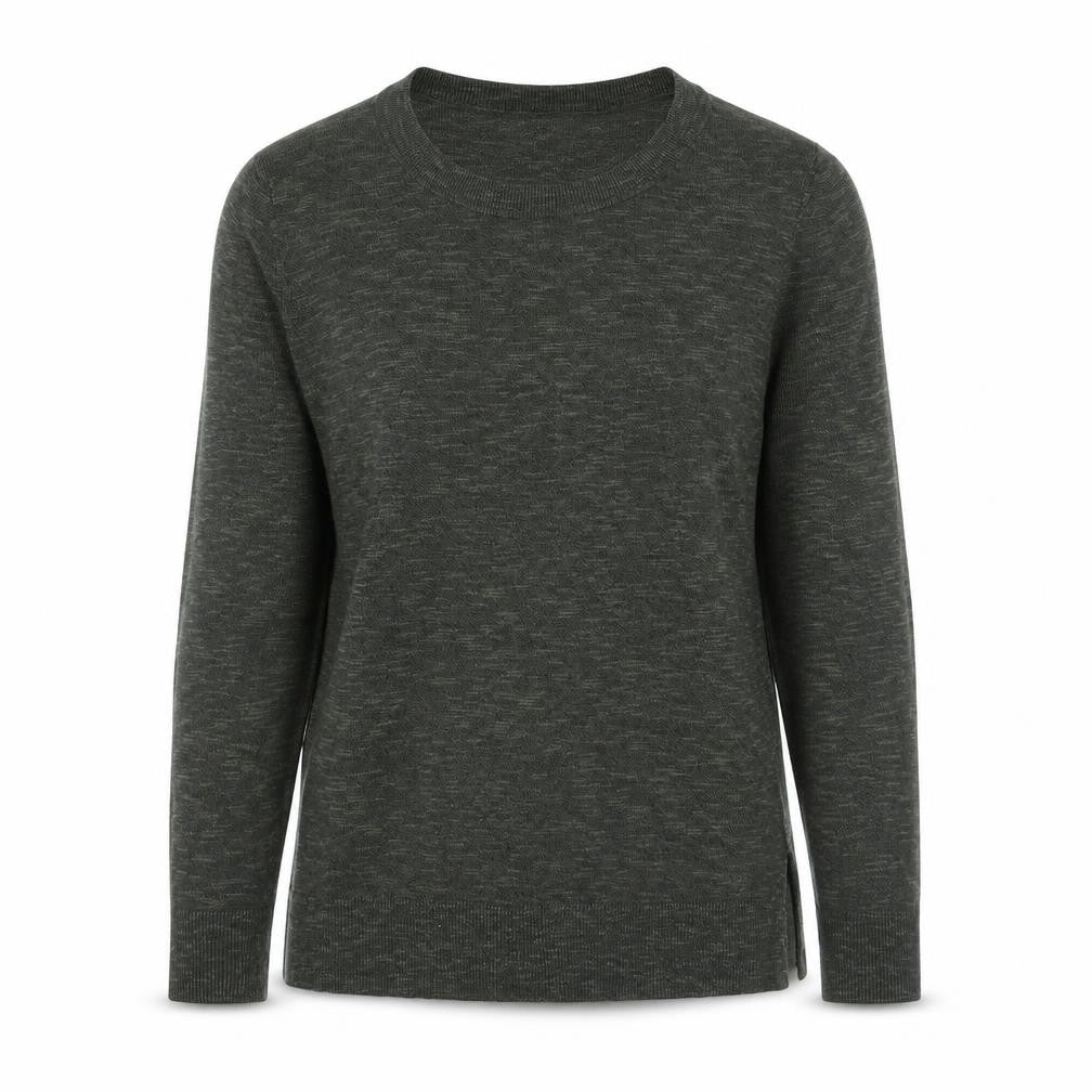 Gap Women's Green Jersey Top, Size S, Crew Neck