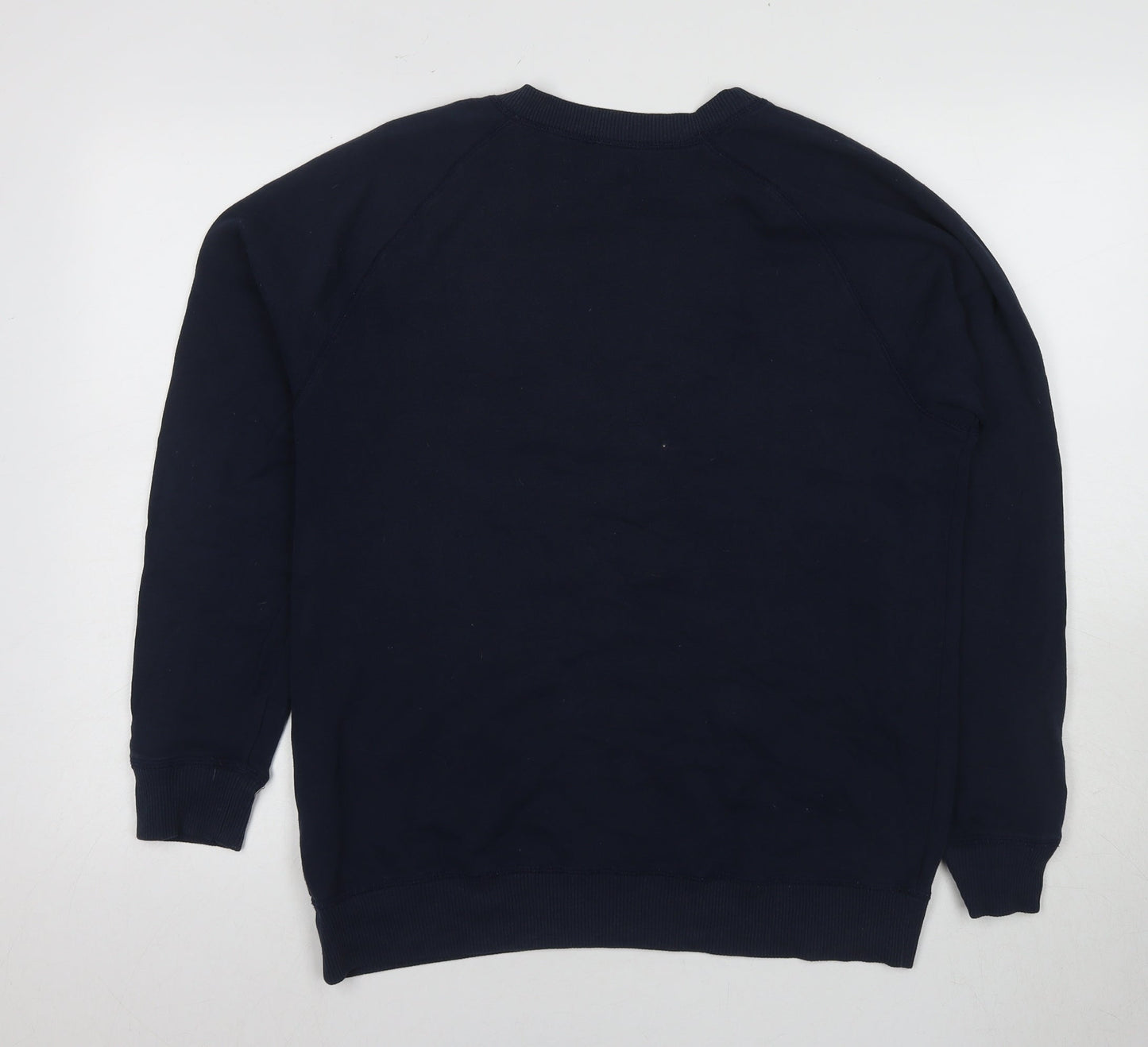 Hollister Men's Blue Graphic Pullover Sweatshirt S