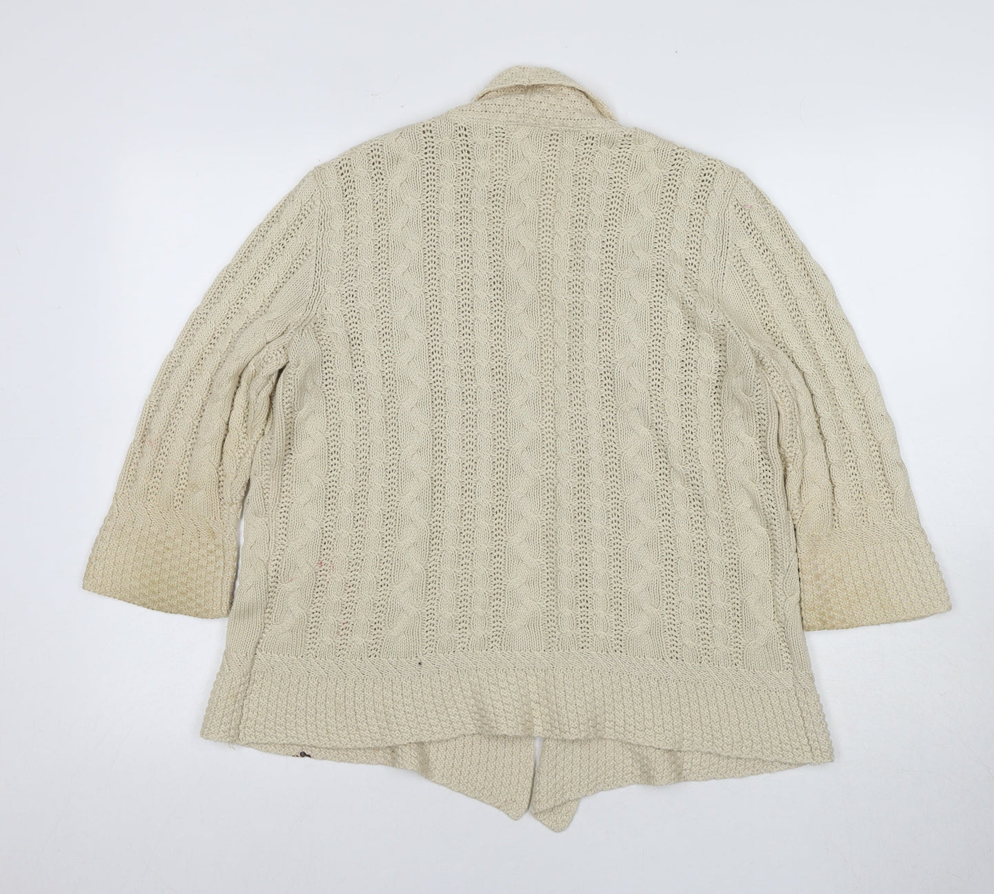 Maine New England Women's Beige Cardigan Size 16