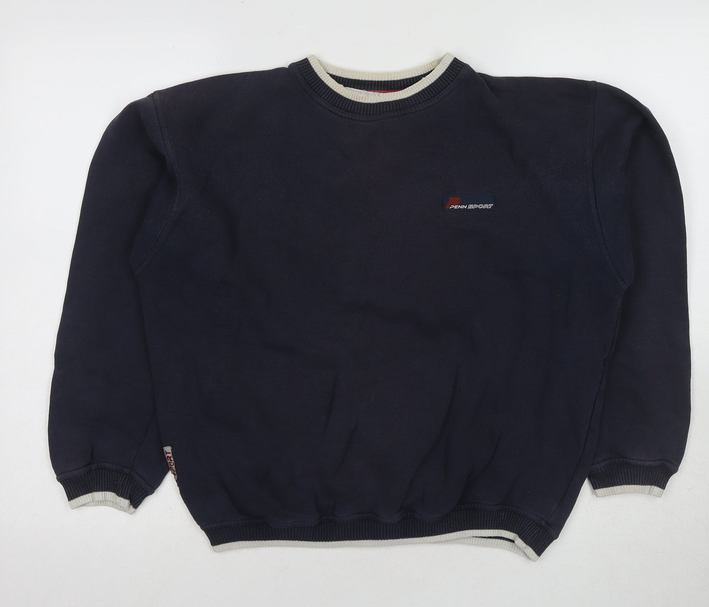 Penn Men's Blue XL Pullover Jumper Crew Neck