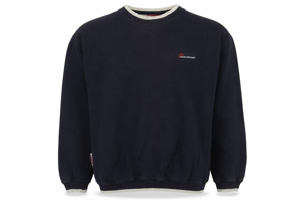 Penn Men's Blue XL Pullover Jumper Crew Neck