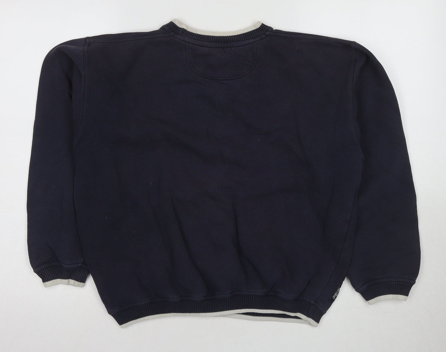 Penn Men's Blue XL Pullover Jumper Crew Neck