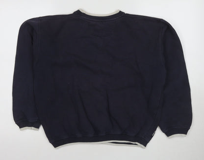 Penn Men's Blue XL Pullover Jumper Crew Neck