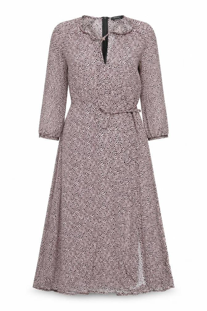 RESERVED Women's Animal Print Midi Dress - S