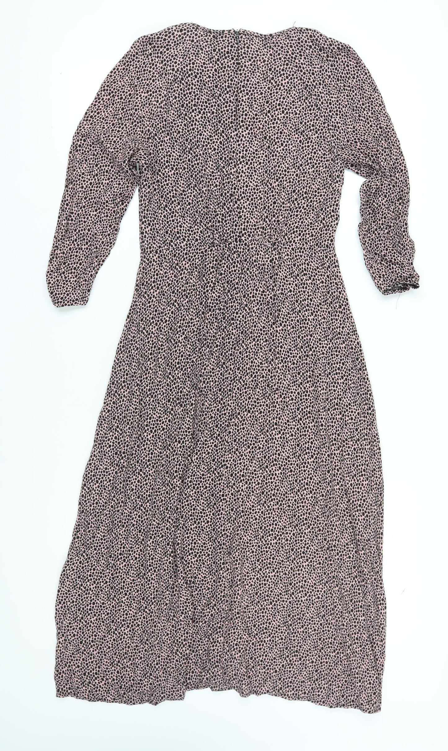 Reserved Women's Animal Print Midi Dress - S