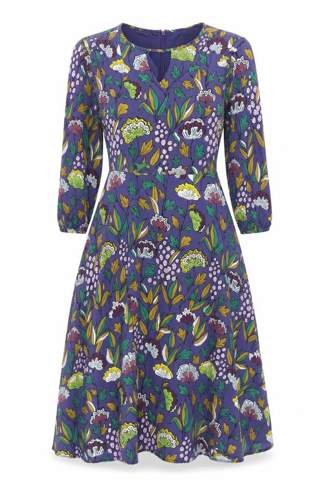 Darling Women's Multicoloured Floral A-Line Dress