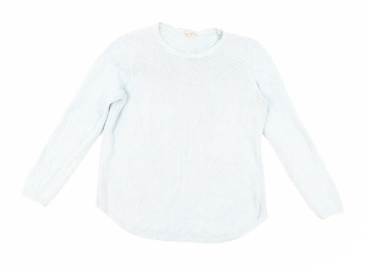 M&Co Women's Light Blue Pullover Jumper Size 16
