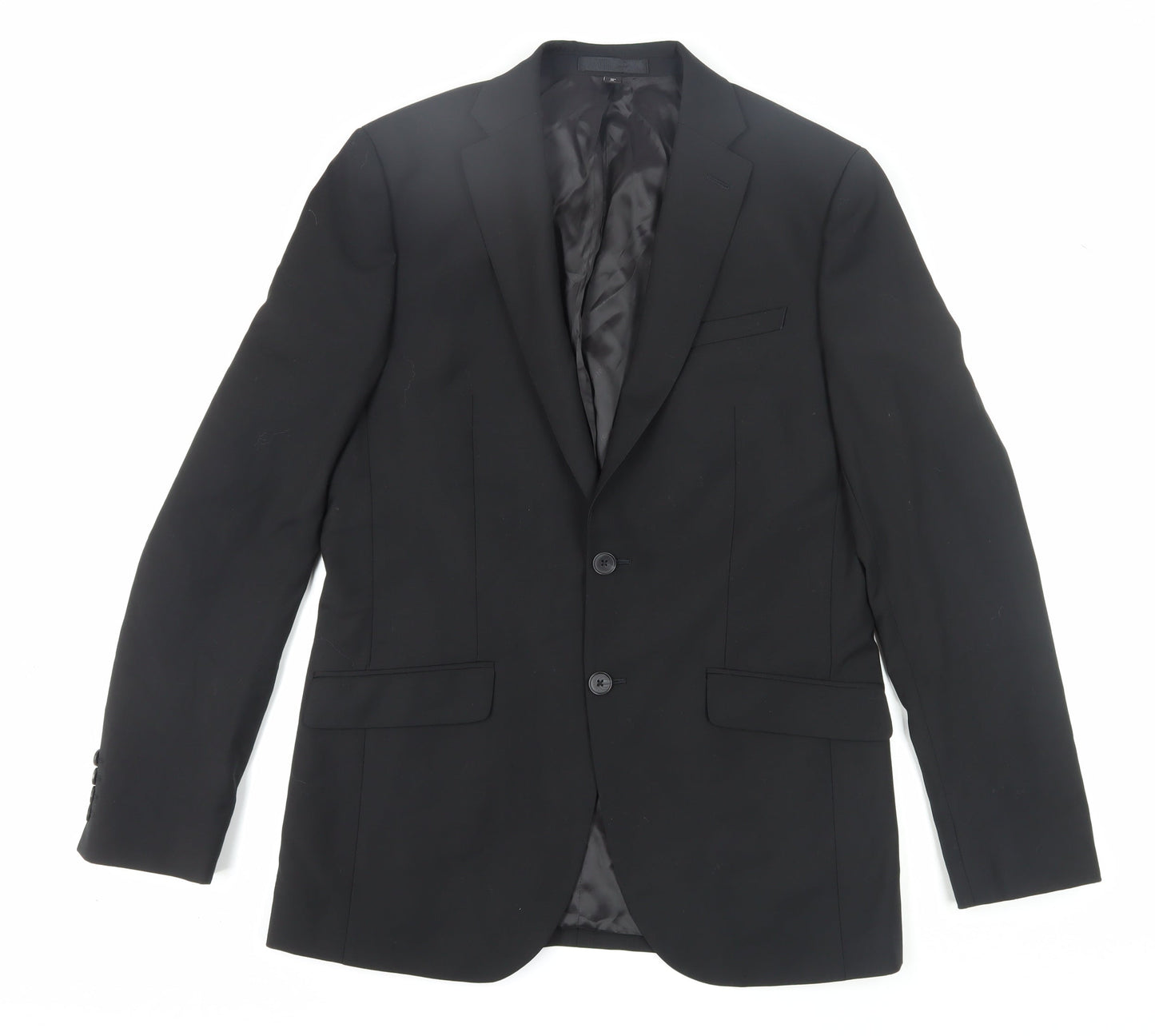 Marks and Spencer Men’s Black 38 Long Suit Jacket