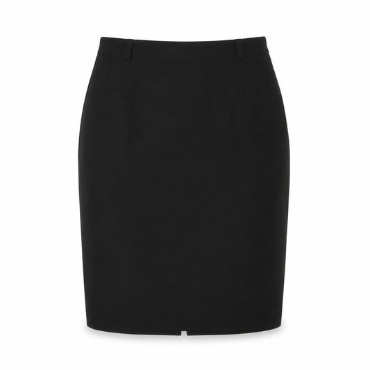Front view of ASOS Women's Black Pencil Skirt UK S