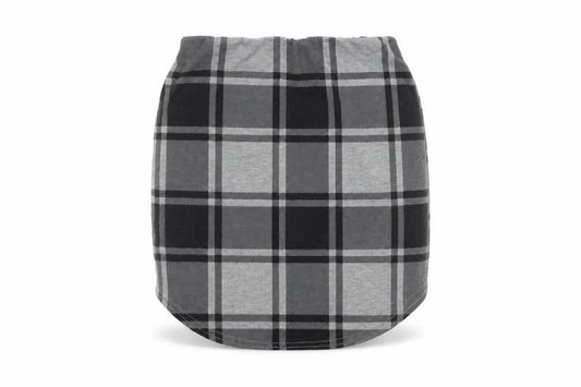 boohoo Women's Black Plaid Pencil Skirt Size 10