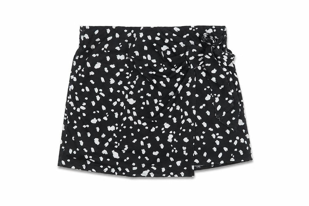 ASOS DESIGN Women's Black Wrap Skirt Size 8