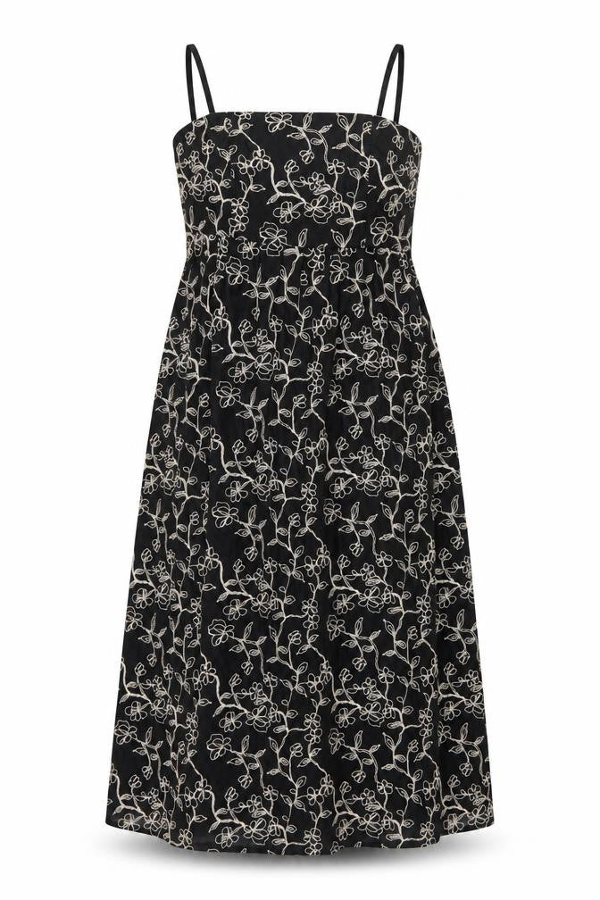 Marks & Spencer Women's Black Floral Slip Dress
