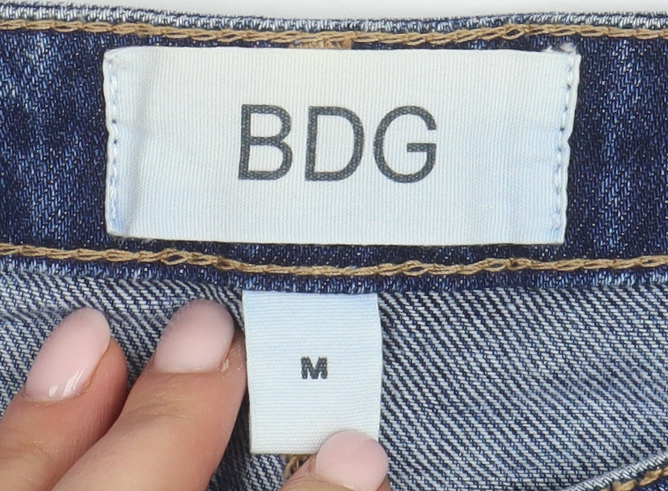 BDG Women's Blue Denim Skirt M Casual Knee Length