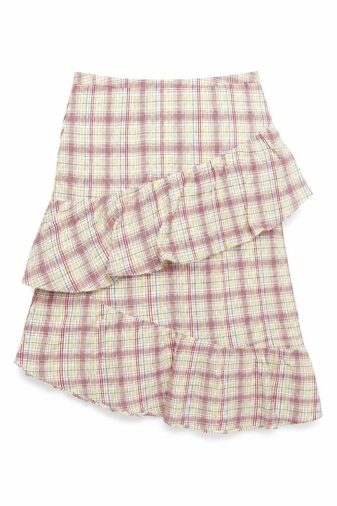 Glamorous Women Multicoloured Plaid Skirt Size 18