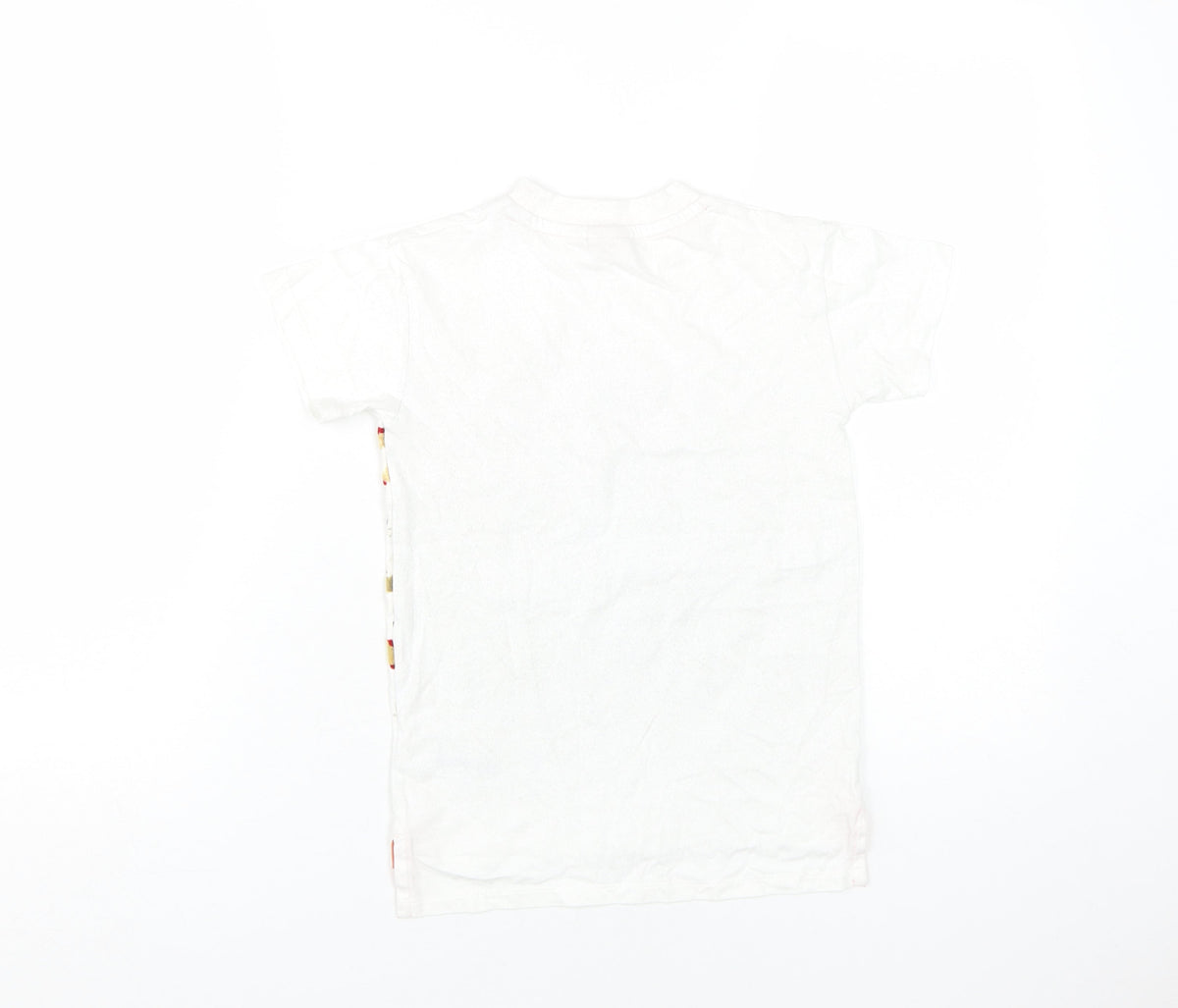 Baker by Ted Baker Girls White Animal Print T-Shirt, 6 Years