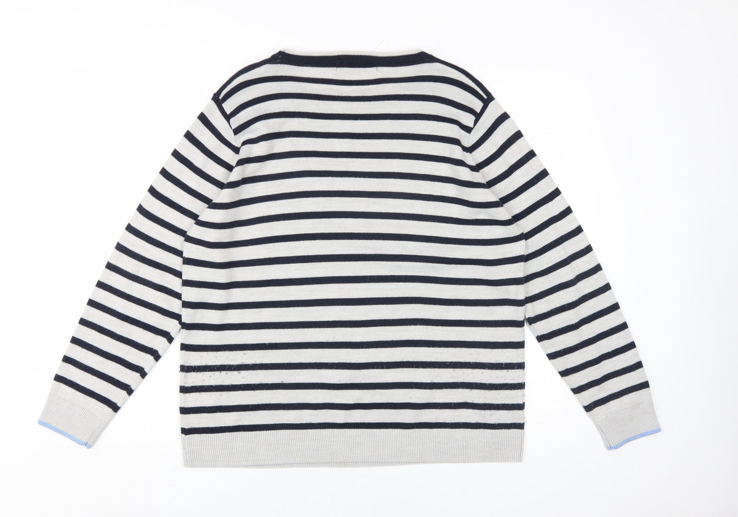 Isle Essentials Women's Striped Jumper L