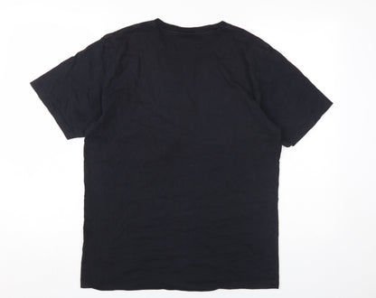 Obey Womens Black Crew Neck T-Shirt - Size S