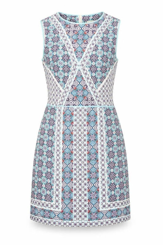 Oasis Women’s Multicoloured Sheath Dress, UK 8