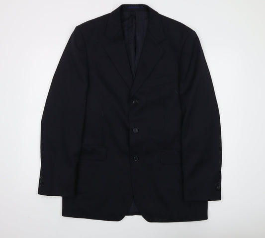 Debenhams Men's Black Blazer, Size 40L