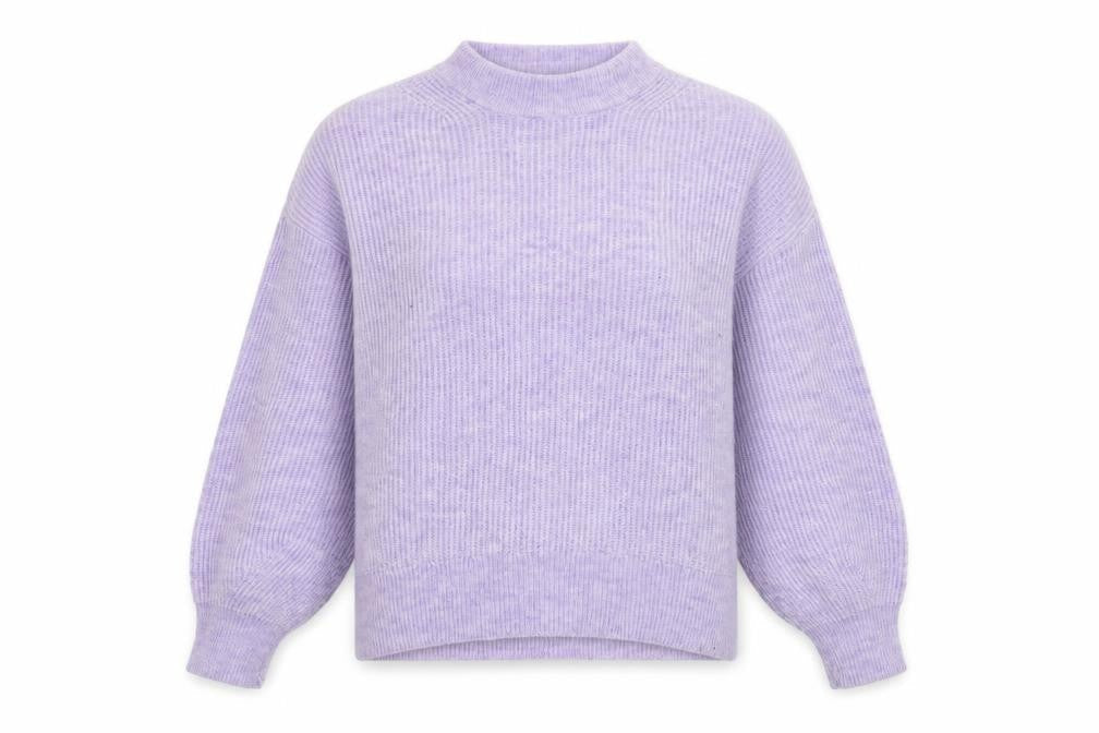 Urban Women's Purple Mock Neck Jumper S