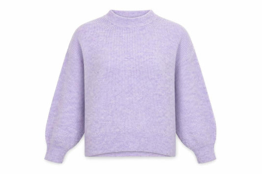 Urban Women's Purple Mock Neck Jumper S