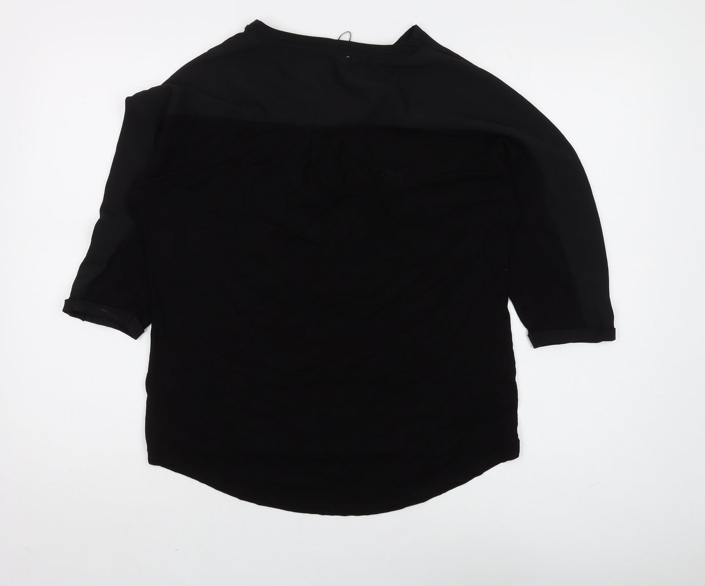 Phase Eight Women's Black Solid Top, Size 10