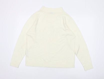Damart Women's Ivory Pullover Jumper L