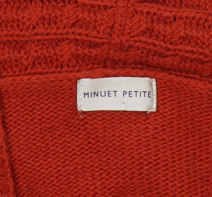 Minuet Petite Women's Red Cardigan Jumper S