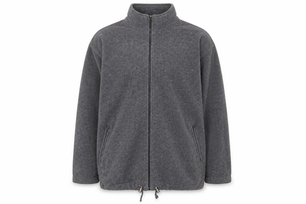 Giorgio Fellini Men's XL Grey Full Zip Jacket