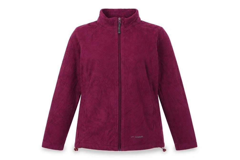 Mountain Life Women's Purple Fleece Jacket