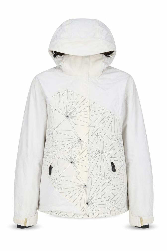 Westbeach Women's White Ski Jacket S Hooded