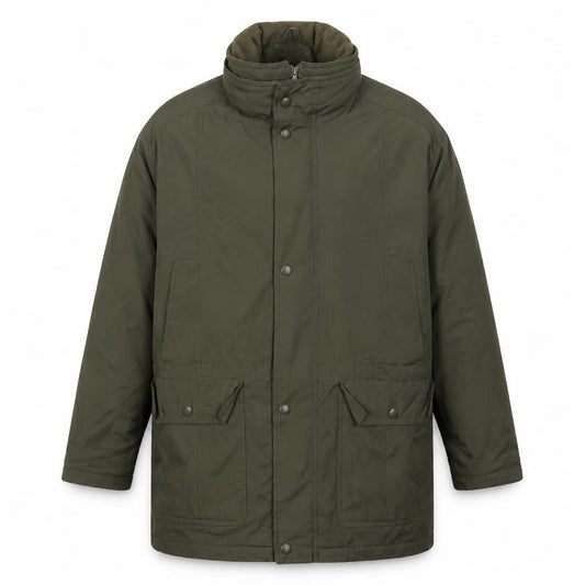 Northwood Men's Green Parka Jacket - Medium Casual Outdoor