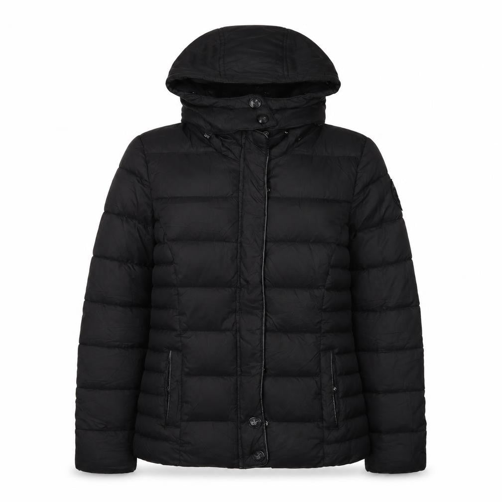 Kaporal Women's Black M Puffer Jacket Hooded