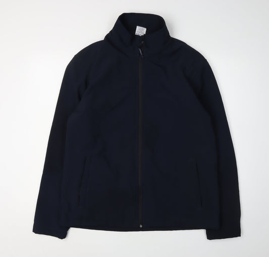 Uneek Men's Blue Soft Shell Jacket L
