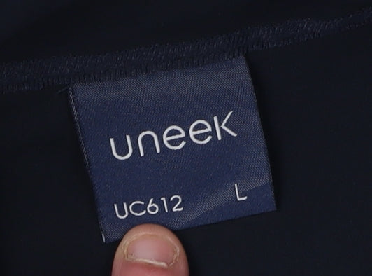 Uneek Men's Blue Soft Shell Jacket L