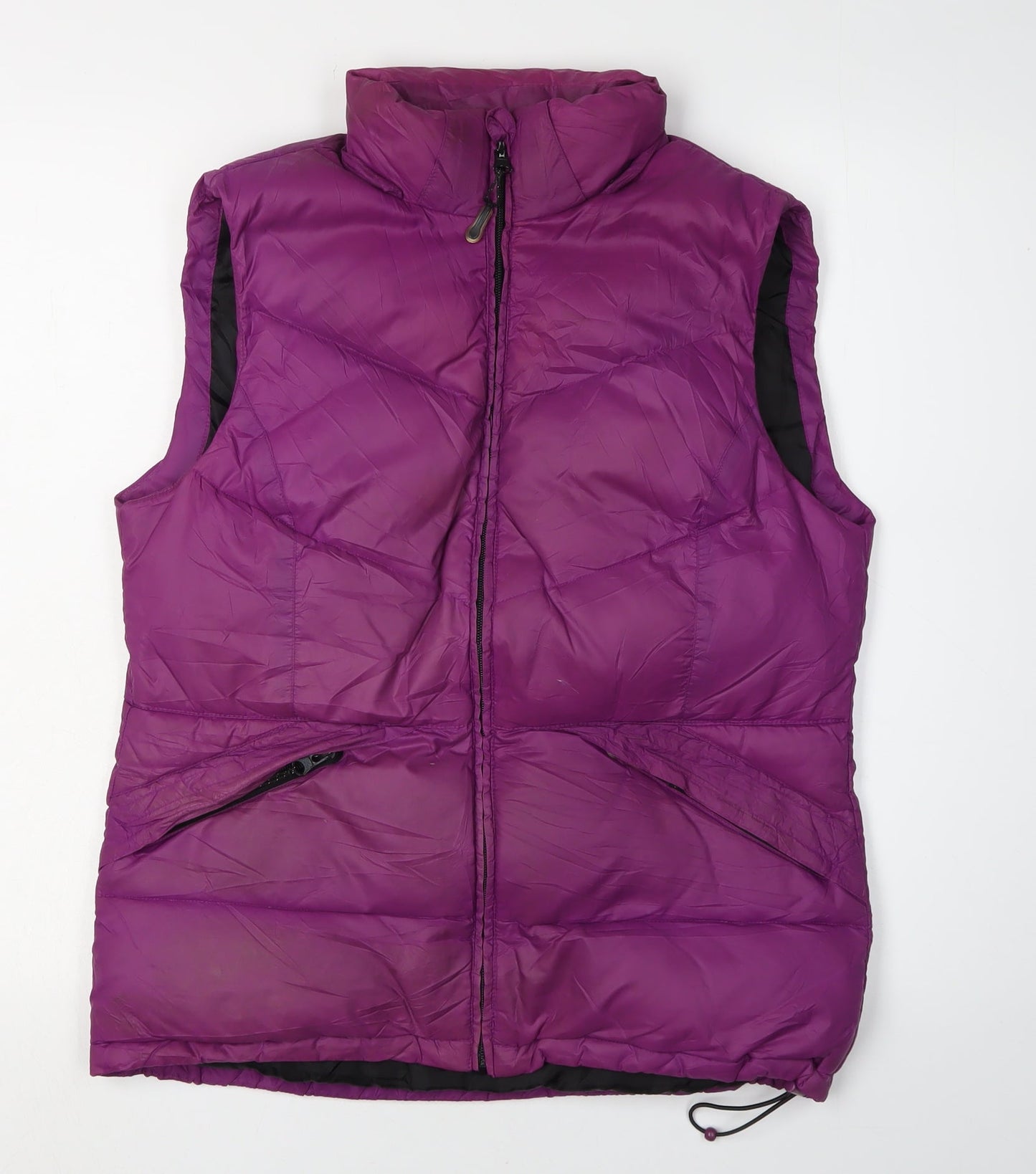 Technicals Women's Purple Puffer Waistcoat Size 12