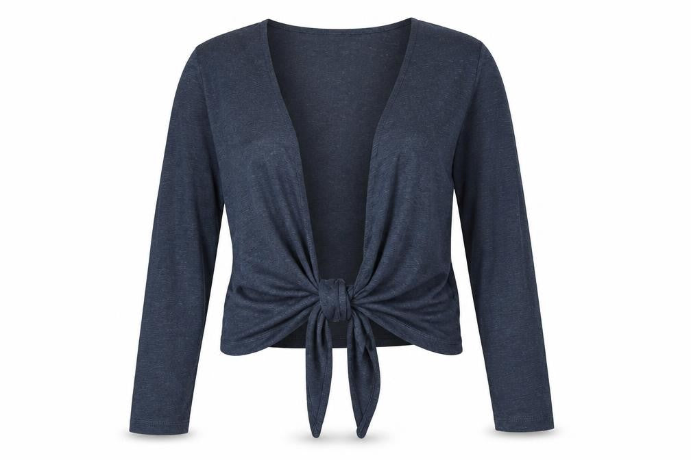 White Label Women's Blue Cardigan, Size S, Relaxed Fit