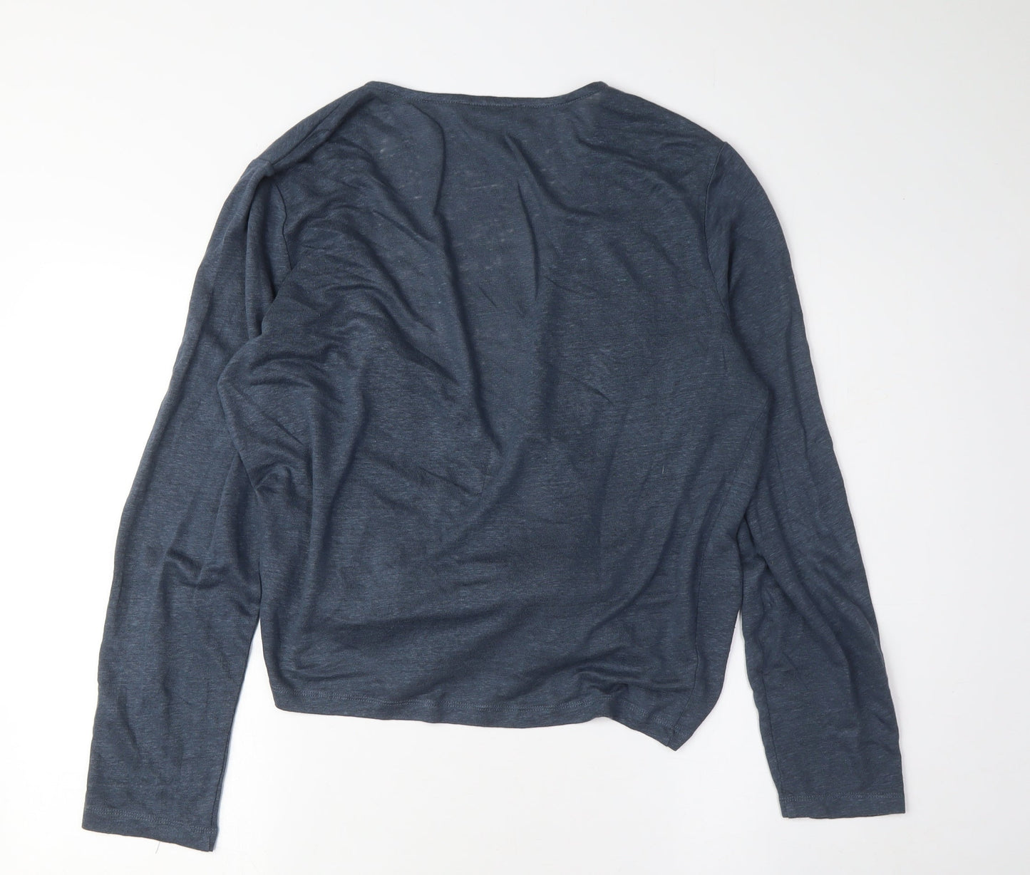 White Label Women's Blue Cardigan, Size S, Relaxed Fit