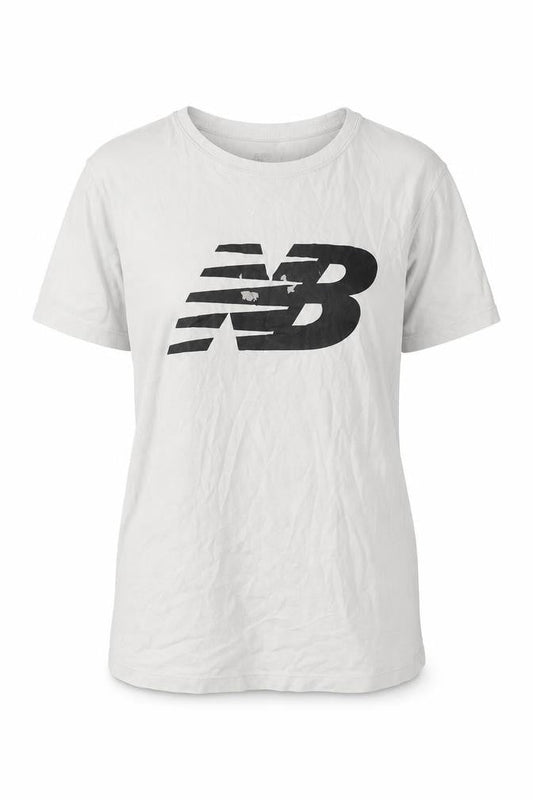 New Balance Women's White Medium T-Shirt Crew Neck