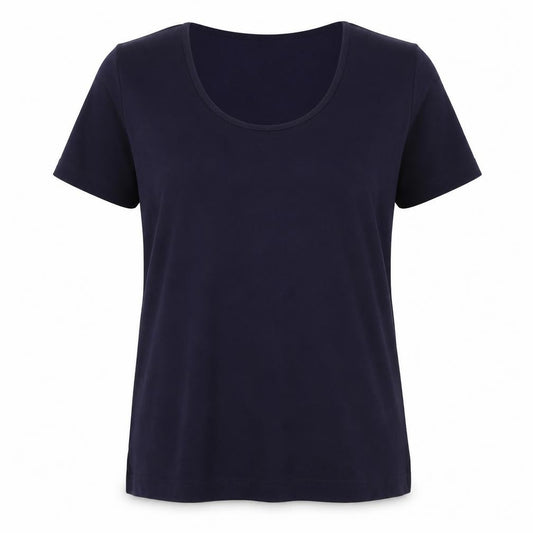 Primark Women's Blue Basic T-Shirt, Size 18-20