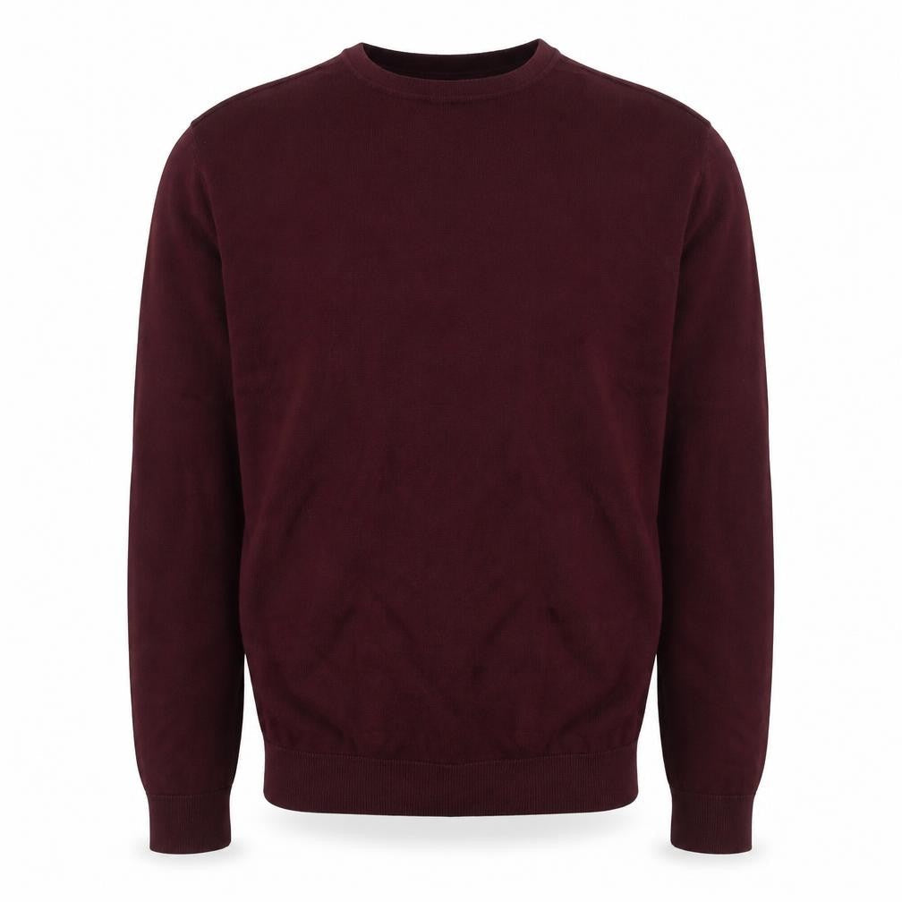 Selected Homme Men's Purple Cotton Pullover Jumper M