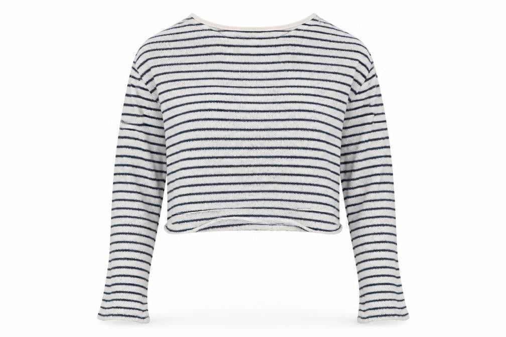 H&M Women's Striped Pullover Jumper Size 10
