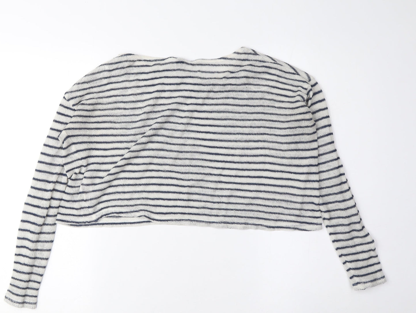 H&M Women's Striped Pullover Jumper Size 10