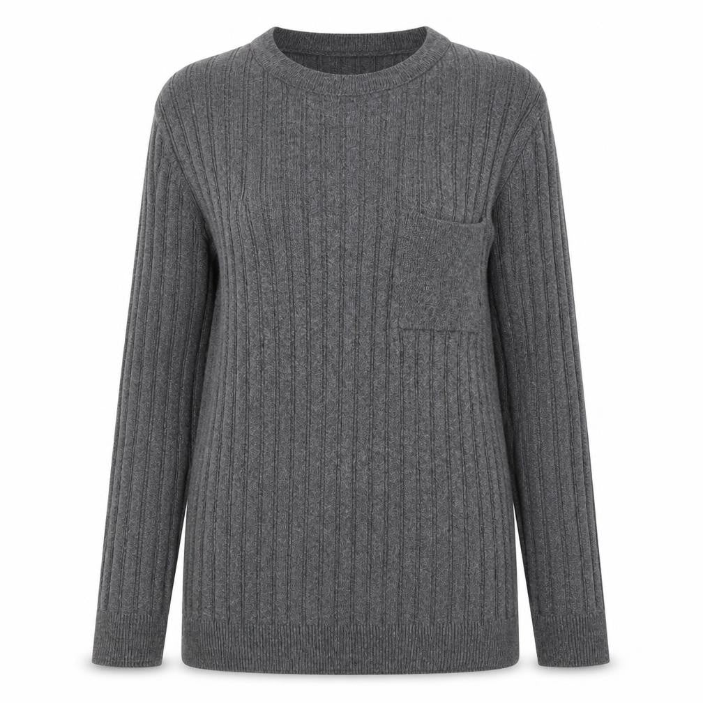 boohoo Grey Unisex Crew Neck Pullover Jumper Size M