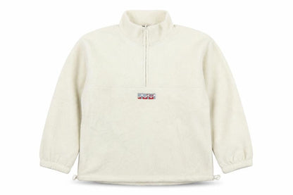 Today Boys White Fleece Pullover Hoodie - 10-11 Years